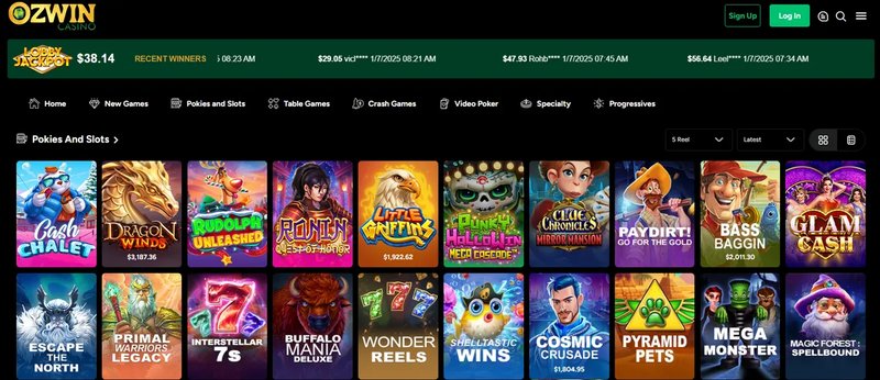 Ozwin login in Australia