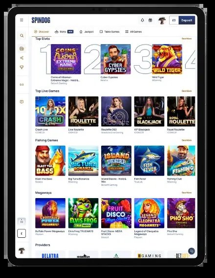 Discover spindog casino